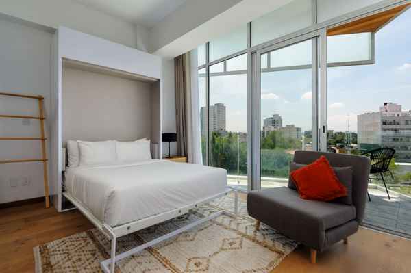 Amazing Loft w/ Harmonious View in Roma Norte
