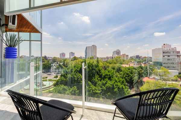 Engaging Loft w/ Perfect View in Roma Norte